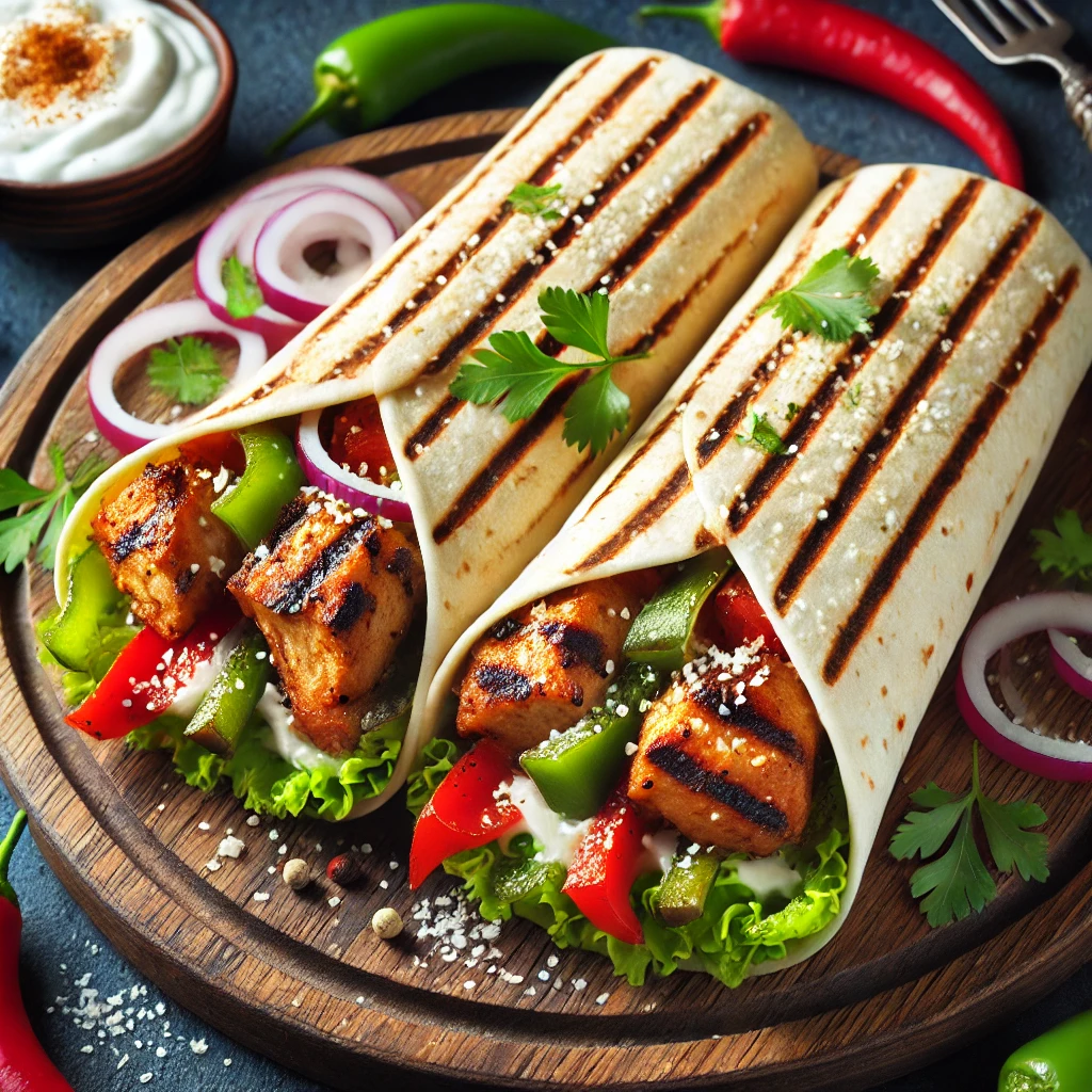 Grilled Chicken Wraps