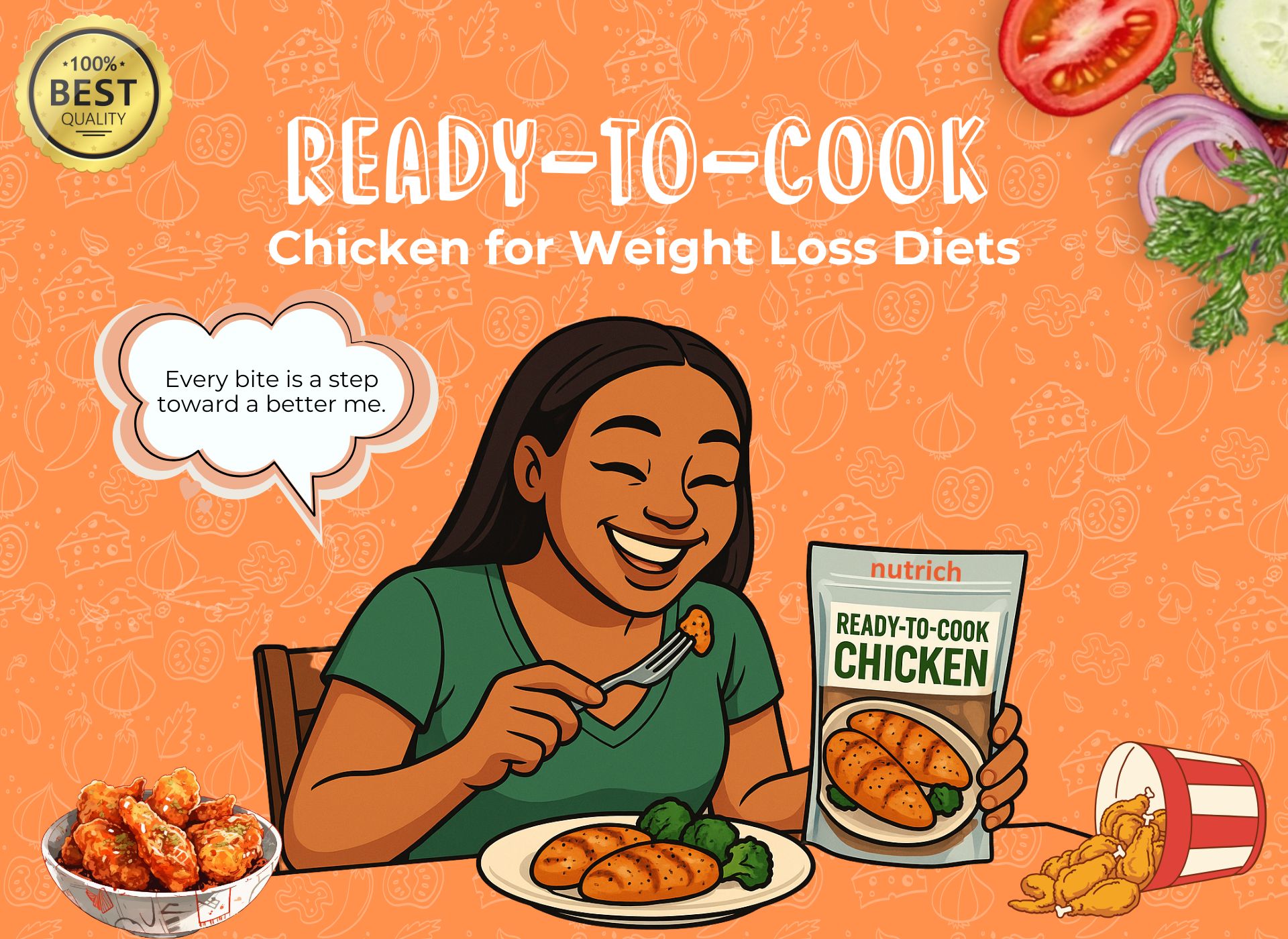 Ready to cook chicken products