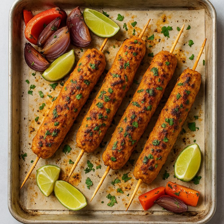 Classic Chicken Seekh Kebab